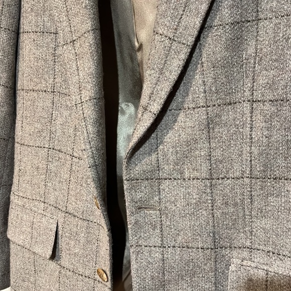 🛍️ SOLD 🛍️ Tailored Wool Blazer Sports Coat - Picture 9 of 9